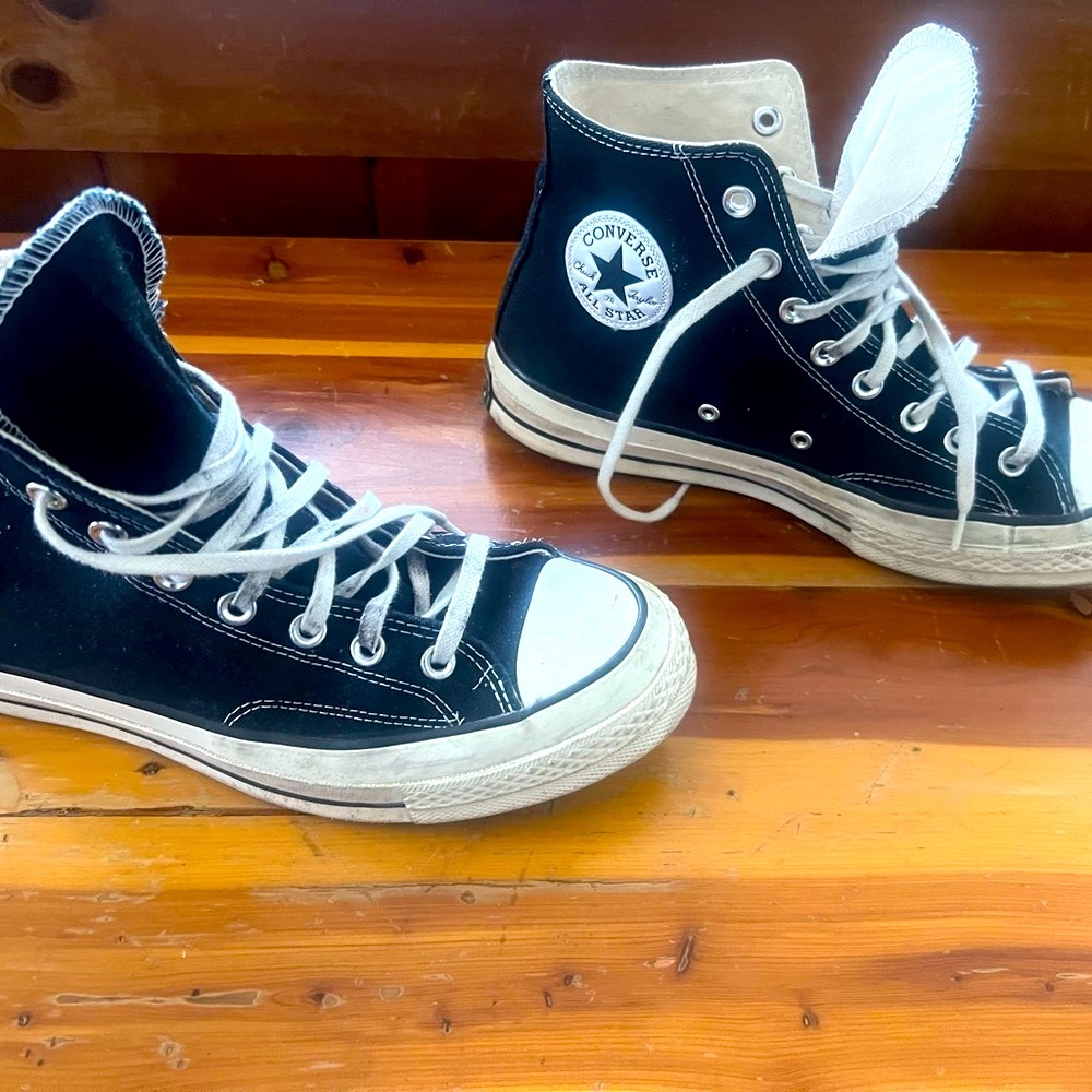 Converse Black High-Top Sneakers